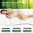 Mattress Protector, Cooling Thick Breathable Viscose Made From Bamboo, Mattress Pad For Back Pain Relief, Bed Topper Mattress Cover With 8-16 Inch Deep Pocket-1062688363
