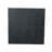 20x20x24" Black Square Side Table with Pedestal Base