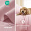 Drap surdimensionné en microfibre à double brossage double à motif de microfibre à double brossage 110 g / m² Southwest Fine Linens, rose, 132 x 110 po, infroissable et résistant à la décoloration-94243271