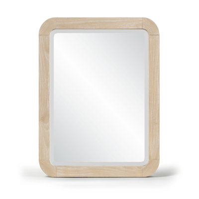 Tiberio Natural Solid Wood Mirror