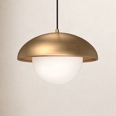 Alessia Single Light Glass Pendant