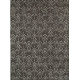Hand Woven Wool Ikat Area Rug