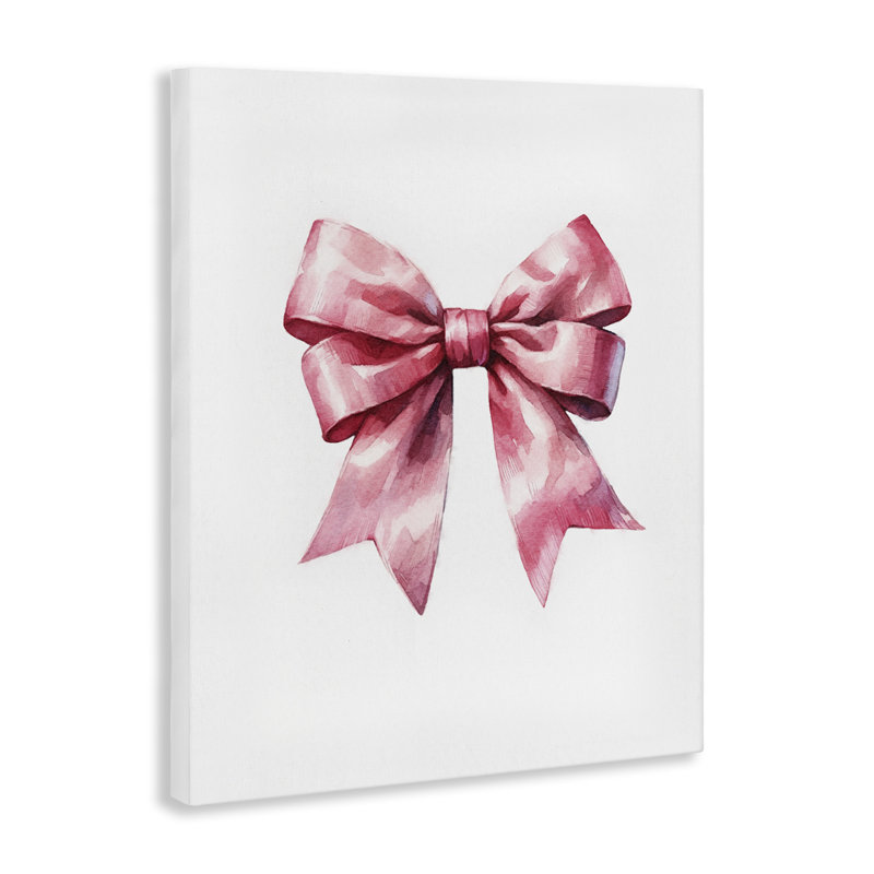 «Full Full Pink Ribbon Canvas» par Amanda Greenwood, H 20 po x l 16 po