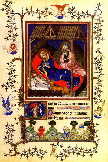 Crèche du christ-impression d’art graphique, H 30 po x l 20 po x P 1,5 po