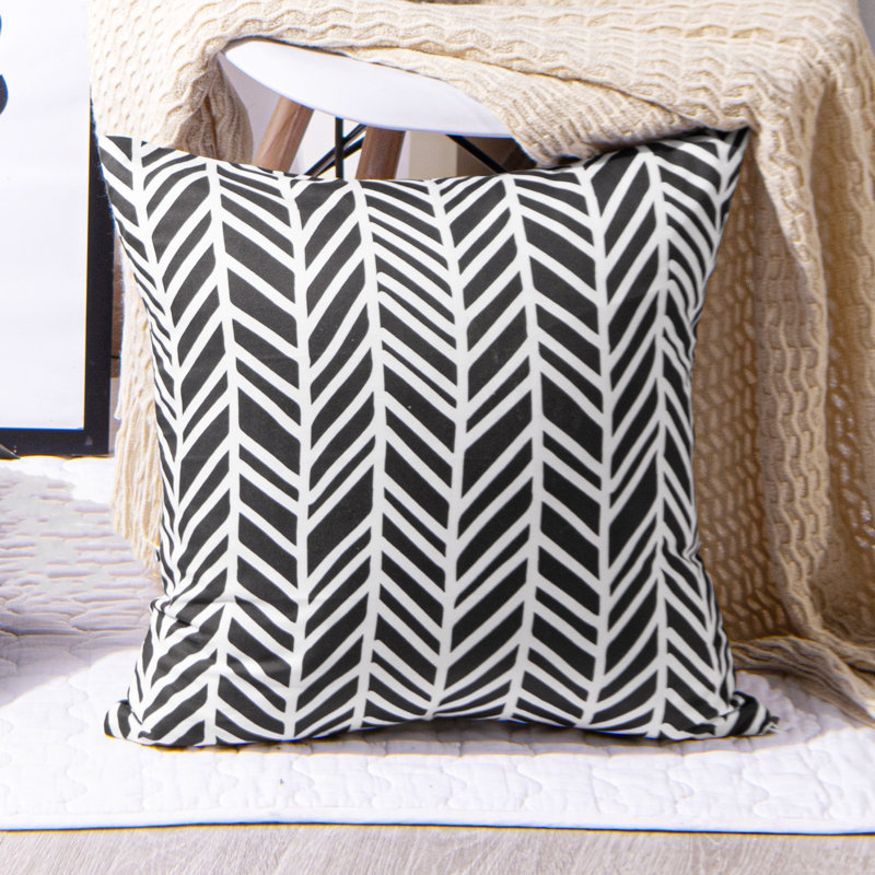 Housse de coussin moderne carré