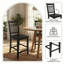 Ensemble de 2 tabourets de bar Ashby-162702253