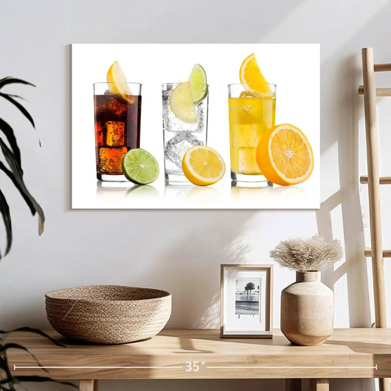 Variété de boissons, H 16 po x l 24 po