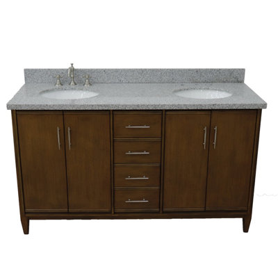 Ensemble de meuble-lavabo double 61 po Hartin