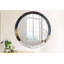 Huldar Glass Flat Wall Mirror