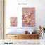 Avery rosé et or abstrait-106971951