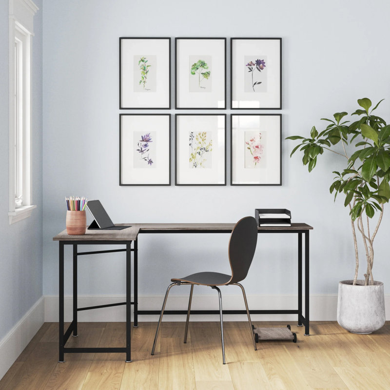 Bureau en L Esther, Chêne