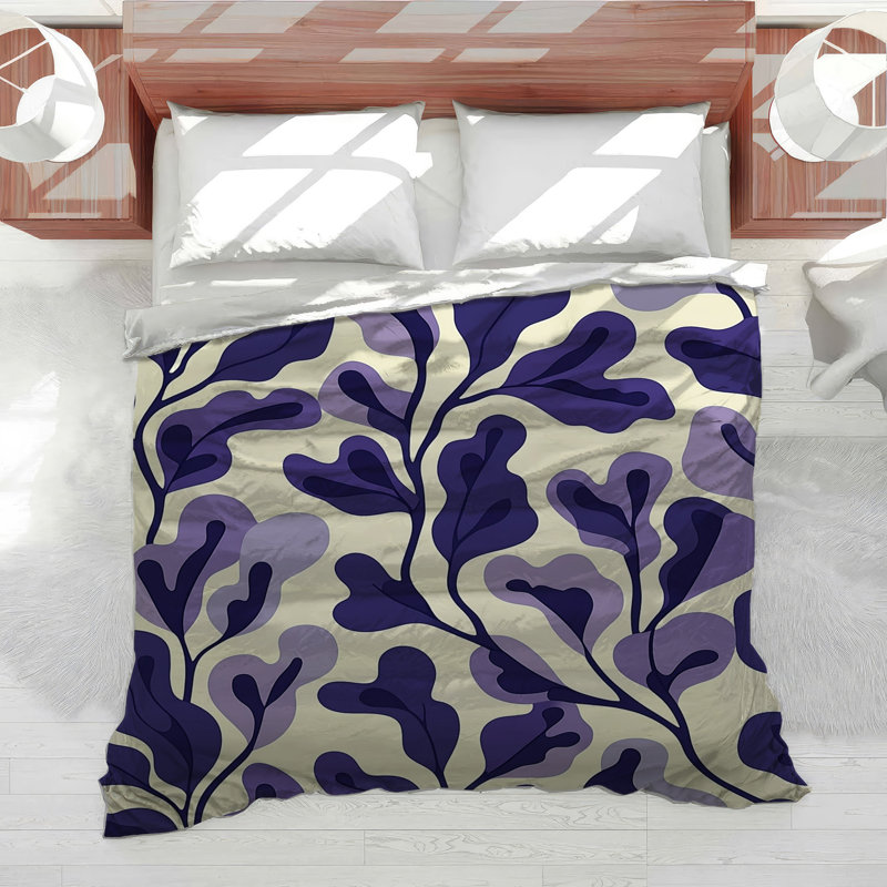 Floral Bedding Botanical Comforter Eclectic, Twin Comforter