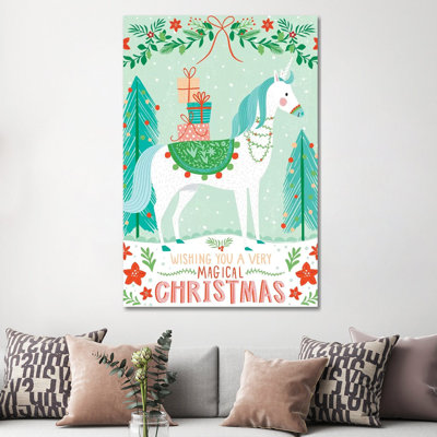 Seas & Greetings I by Arrolynn Weiderhold - Wrapped Canvas Print