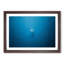 Lone Dolphin in Abstract - Picture Frame Graphic Art Print-55761187-55761190
