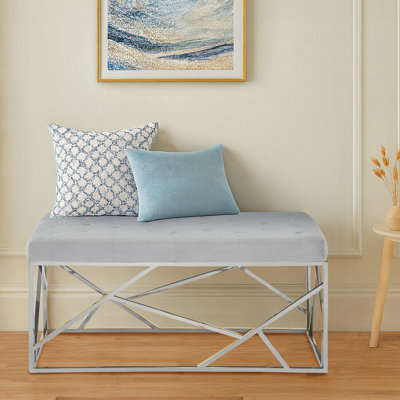 Redd Velvet Upholstered Bench