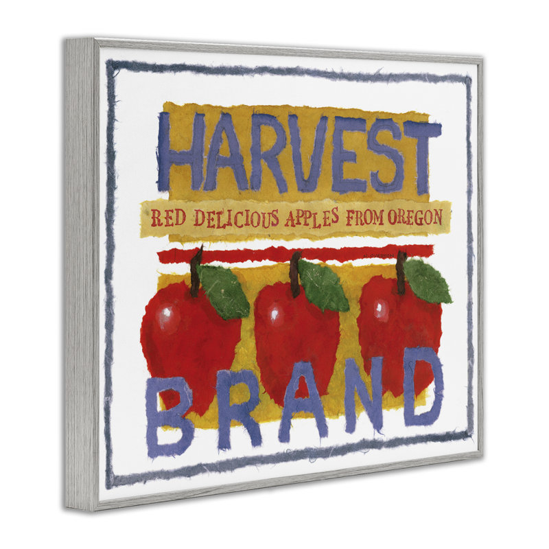 «Oregon Harvest Apples Art» par Nancy Overton, Estampe numérique Farmhouse, H 24 po x l 30 po
