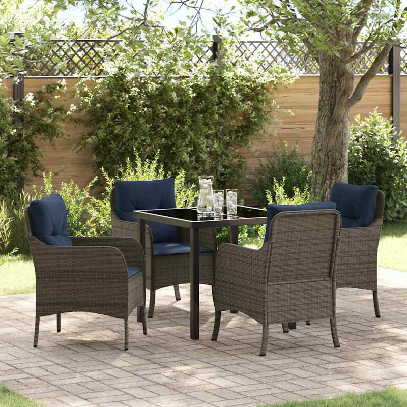 4 - Person Patio Dining Set with Square Table