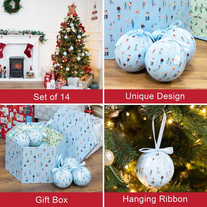 15.5cm Solid Colour Shatterproof Bauble