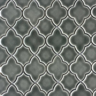 Rimini Porcelain Arabesque Mosaic Tile