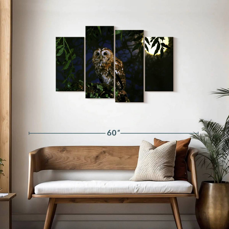 Brampt Tawny Owl, 27"H x 43"W