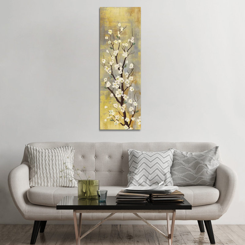 Blossoms II 1 Piece Wrapped Canvas Panoramic Painting, 152.4 cm H x 50.8 cm W x 3.175 cm D