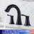 Widespread 2-handle Bathroom Faucet with Drain Assembly-82748850