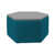 Bleu sarcelle / Gris