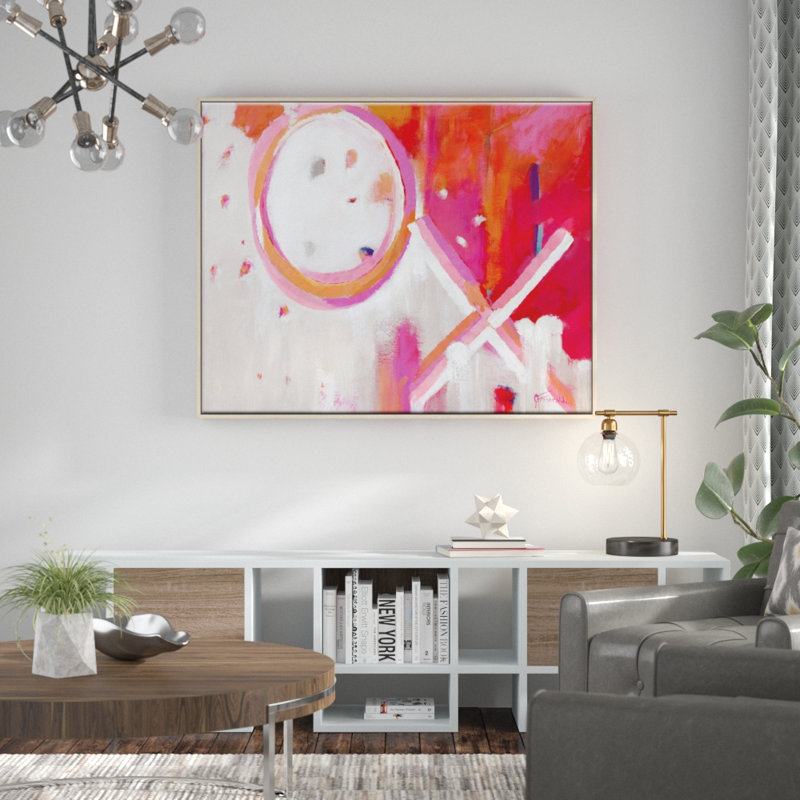 Catherine Fitzgerald - Painting on Canvas, Timber, 41cm H x 51cm W