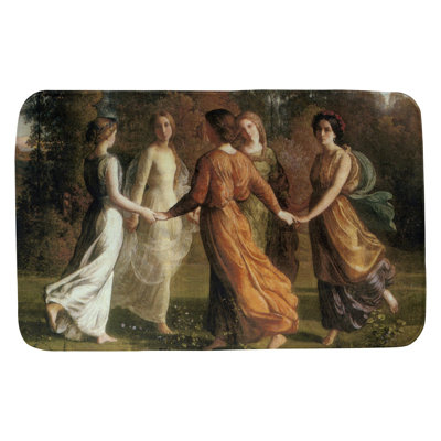 Brochu Memory Foam Non-Slip Bath Rug