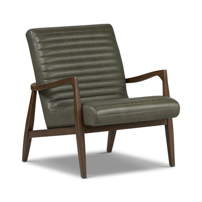 Rowan Full-Grain Genuine Italian Leather Armchair