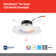 Retro Basics 6'' Selectable Color Temperature Dimmable Air-Tight IC Rated LED Retrofit Recessed Lighting Kit