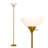 Sky Dome 72 in. Industrial 3-Way Dimming LED Black Floor Lamp-1732157193-1732157303