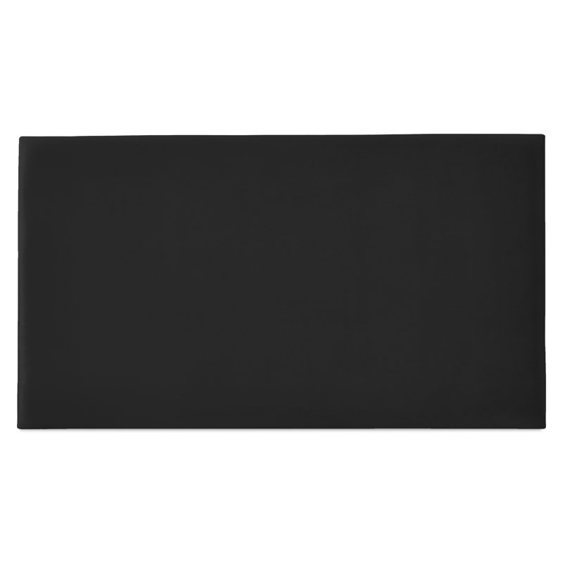 Franda Upholstered Headboard, Kingsize (5'), Plush Black