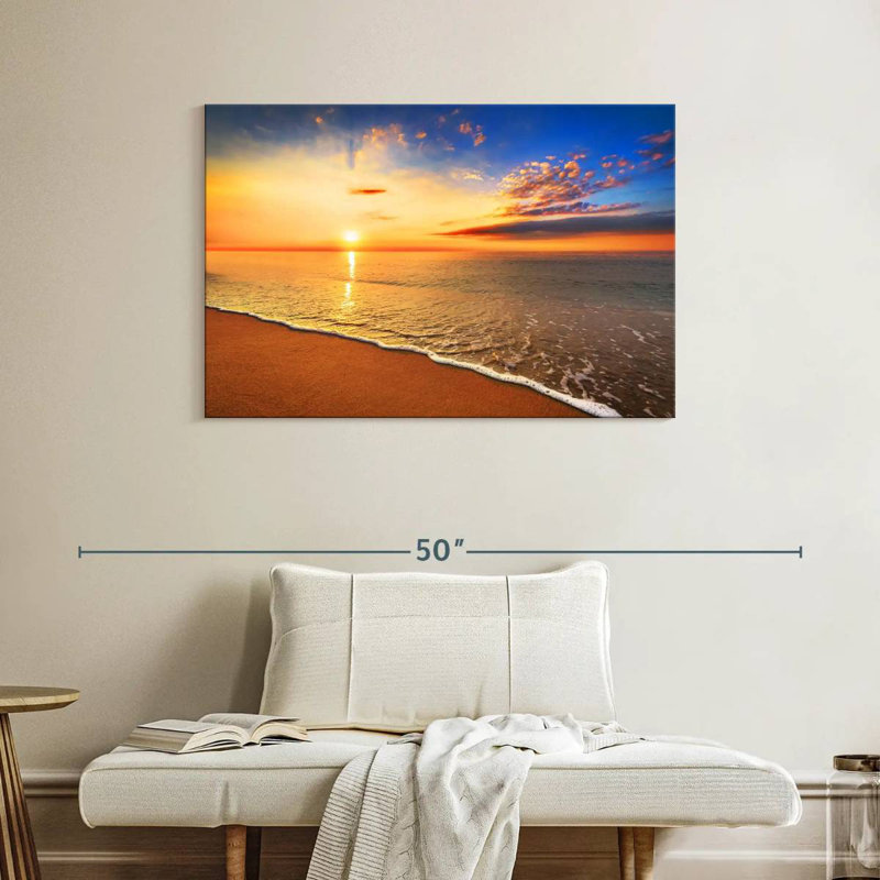 Gillard Sunrise At The Beach, 26" H x 39" W