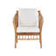 Robby Solid Wood 4 - Person Seating Group with Cushions