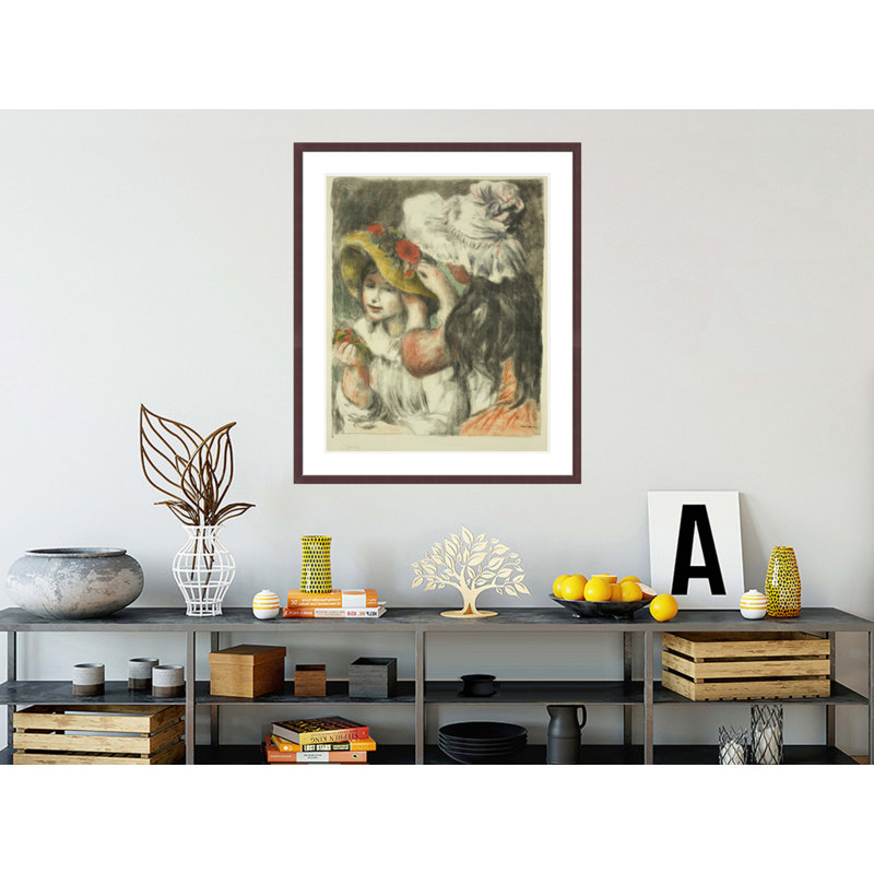 Le chapeau épinglé par Pierre-Auguste Renoir, H 39,83 po x l 33,5 po