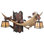 Rustic Lodge 2 - Light Armed Sconce