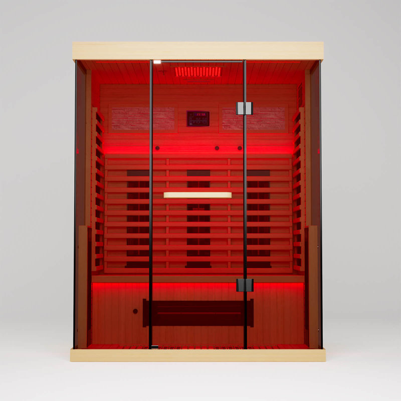 Full Spectrum Infrared Sauna Hemlock Home Sauna - Yk8001