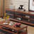 Medieval style coffee table TV cabinet combination