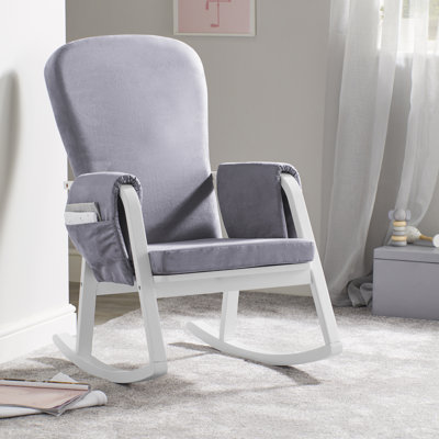 Dursley Rocking Chair - Blush Pink