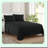 SupremeSoft Breathable Luxury Queen Size Bed Sheets - Deep Pocket Sheet Set with Full Elastic & Secure Corner Straps - 1800 Thread Count Black Bedding