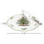 Ensemble de plateaux à gâteaux et plateaux de Noël 11,5 po Spode