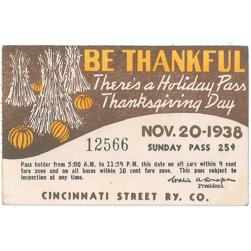 Be Thankful Poster - Wrapped Canvas Art Prints, 51cm H x 76cm W