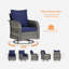 Ensemble de conversation pour 9 personnes-96068199