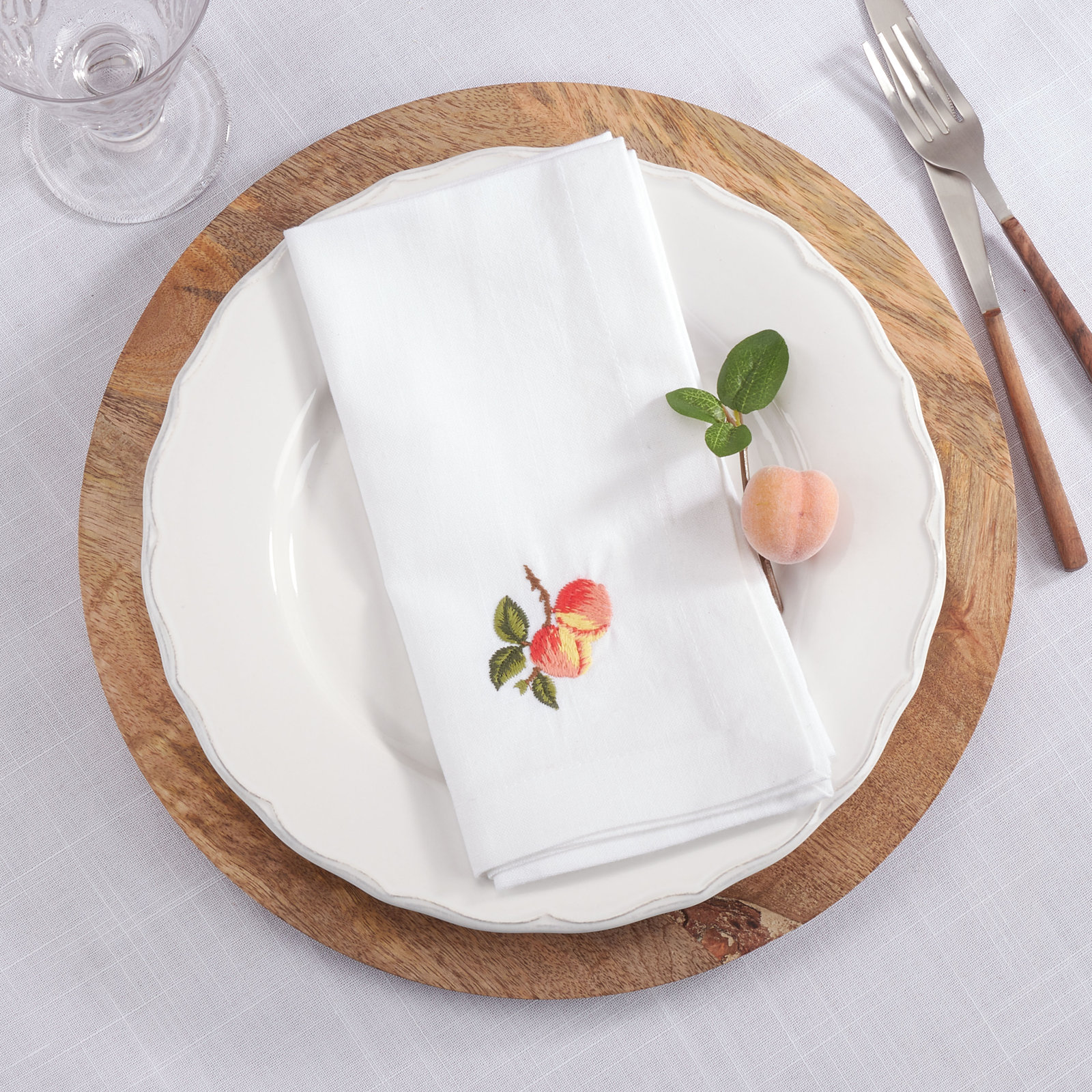 Worsham Collection Worsham Embroidered Napkin