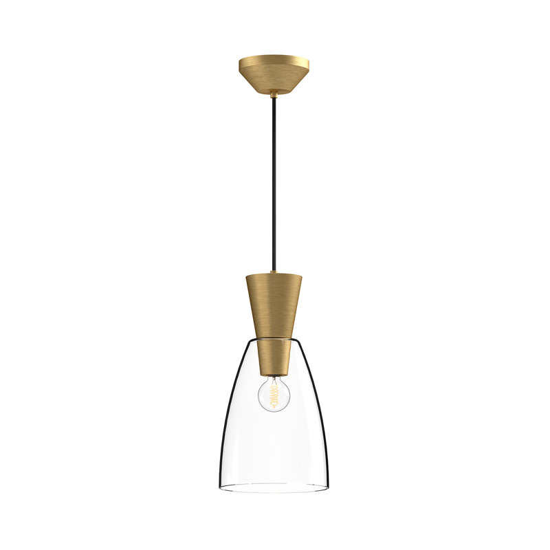 Moxie 1 - Light Single Pendant, Brushed Gold