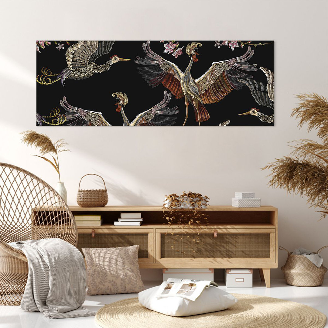 Leinwandbild Asian Birds Ornat