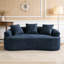Causeuse incurvée Boneless: emballage compressé, tissu chenille, éponge 30D, sans assemblage-2092685713