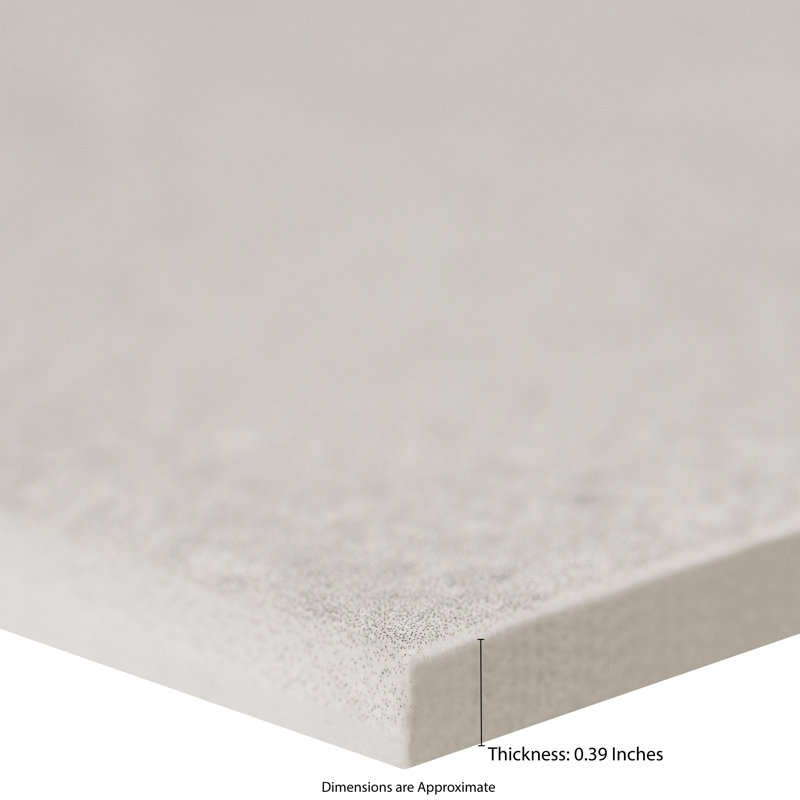Milena 12 in. x 24 in. Matte Porcelain Stone Look Floor and Wall Tile, Steel