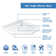 Qwall 38'' W x 38'' D x 76.75" H Framed Neo-Angle Shower Stall and Base Included